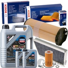 BOSCH FILTERSET+LIQUI MOLY 5W30 ÖL passend für MERCEDES W/S/CL 203 CLK C209/ CDI BOSCH FILTERSET+LIQUI MOLY 5W30 ÖL passend für MERCEDES W/S/CL 203 CLK C209/ CDI