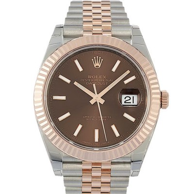 Rolex Datejust Automatik 41mm Ungetragen - New 126331 Edelstahl / Roségold 2026