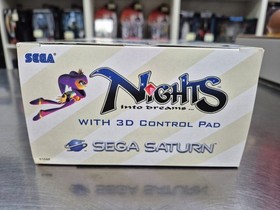 Sega Saturn - Nights Into Dreams + 3D Control Pad