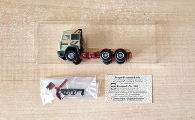 HERPA - REMOLQUE basculante SCHMITZ de 3 ejes con caja de acero - 1/87