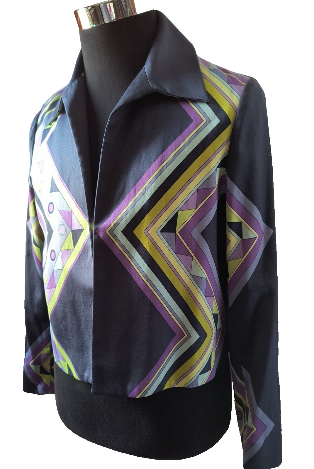 Infinity Studio Silk Blend Short Jacket Women's S… - image 8