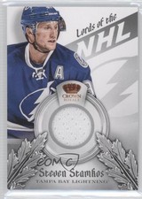 2013-14 Panini Crown Royale Lords of the NHL Materials Steven Stamkos #L-SS 0z2