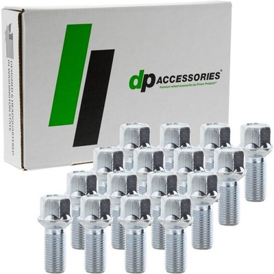 Silver Lug Bolts | 1988-1992 Audi 80 | Factory Wheels