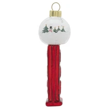 Kat + Annie - Snowglobe PEZ Dispenser Ornament - 88082