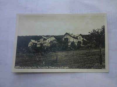 AK Schneeberg Erzgebirge Neustädtel ERHOLUNGSHEIM AM GLEESBERG Schlema Aue