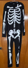 Old Navy Halloween Bone to be Wild Skeleton Union Suit Pajamas Mens Medium NWT