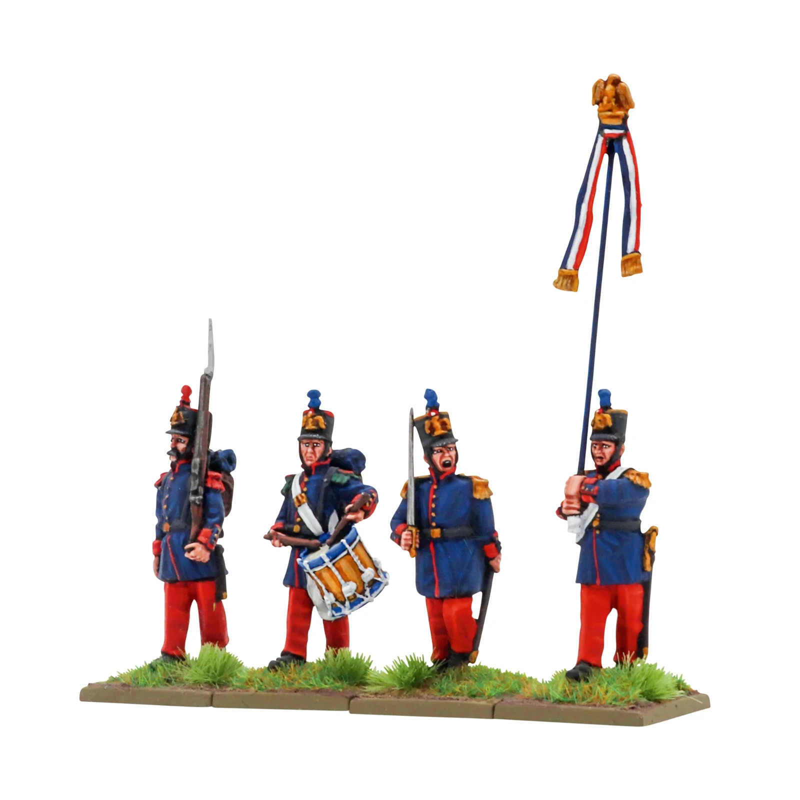 French Line Infantry command - Crimean War - Black Powder