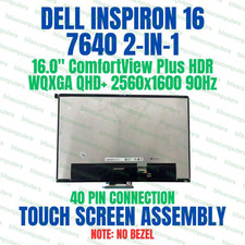 OEM Dell Inspiron 7640 2-in-1 16" 2.5K Touch Screen LCD Screen NVF5M 0NVF5M