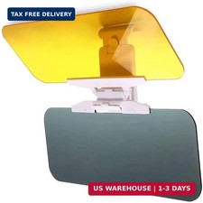 Polarized Car Sun Visor Extender - Anti-Glare, Day-and-Night Sunshade Blocker fo