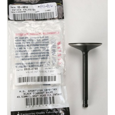 Kibblewhite Precision Machining Std. Intake Valve (1.950 head dia.) - 20-4167