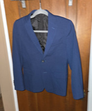 Van Heusen Boys  Flex Suit Jacket Navy Blue Regular Fit