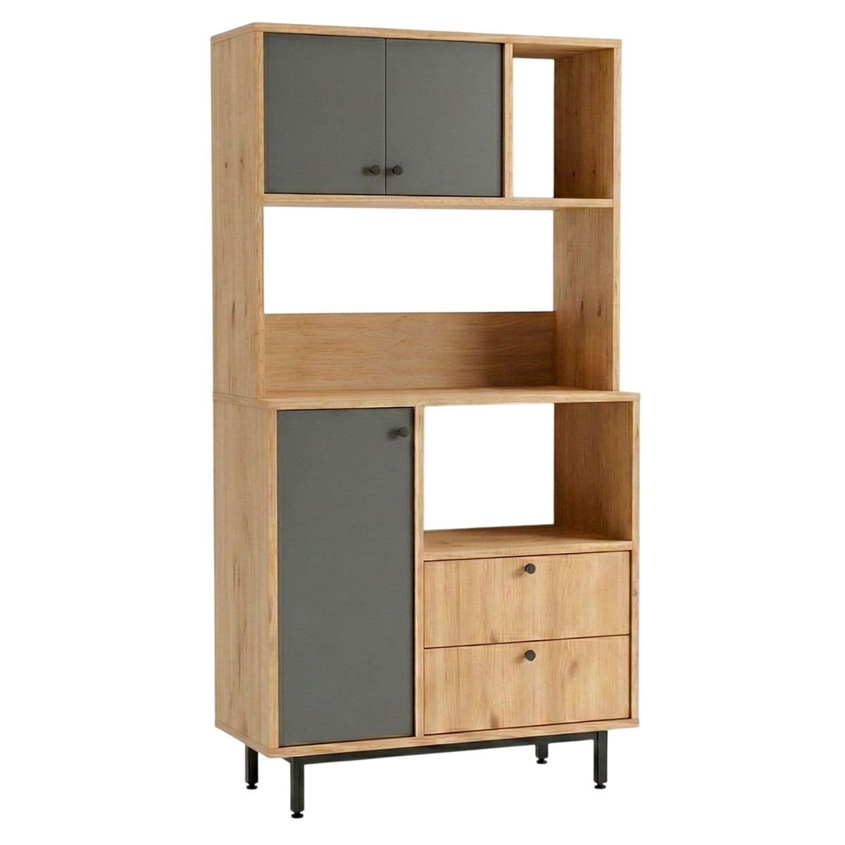 Buffet haut gain de place Kieth 161cm pour petite cuisine encombrée