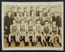 1930's antique UNIVERSITY of WISCONSIN uw BOXING group PHOTO signed identified