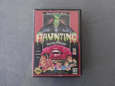Sega Genesis System Haunting Starring Polterguy