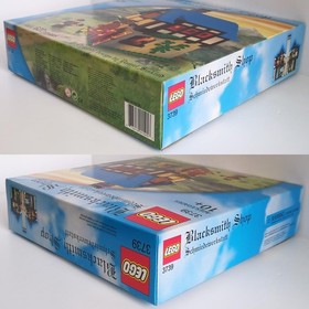 LEGO Castle My Own Creation Blacksmith Shop 3739 In 2002 New Retired