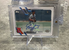 2021 Topps Pro Debut AUTO AZL Cleveland Indians #PD-107 Yordys Valdes | Cuba