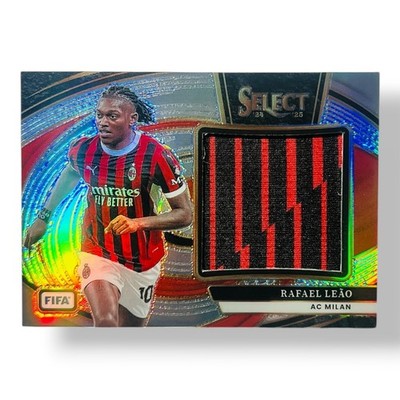 Rafael Leão Relic Patch Panini Select FIFA Soccer 2024/25 AC Milan Galatasaray