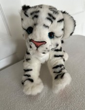 FurReal Friends White Wild Tiger Cub 2006 Retired Hasbro Tiger Electronics 14
