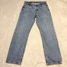 Levi's 501 XX Original Fit Jeans Men's 30x30 Blue Medium Wash Button Fly