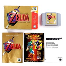 Legend of Zelda: Ocarina of Time (Nintendo 64, 1998) Authentic CIB Complete