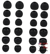12 Pairs Silicone Replacement Eartips Earbud Ear Buds Tips Compatible with