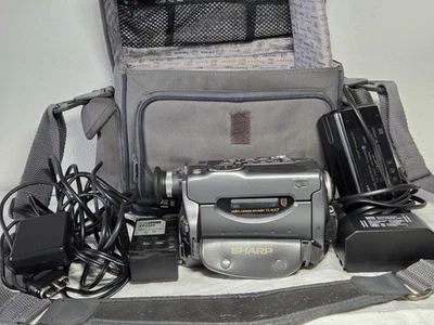 Sharp Vintage Camcorder VL-MX7S-GY Video Kamera Zubehörpaket - Bild 1 von 4