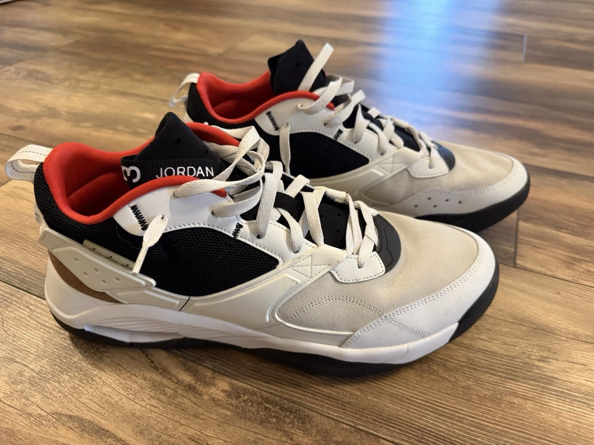 Jordan Air NFH White Chile Red Sneakers 10.5m Jordan Air NFH White Chile Red for Sale | Authenticity  main image 3