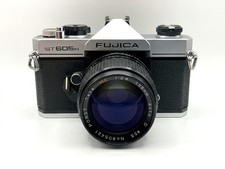 Fujica ST605N + Photo 135mm f/2.8 kit set analogico reflex 35mm fotocamera obiettivo corpo