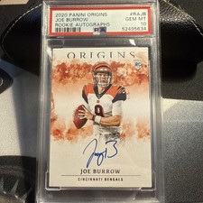 2020 Panini Origins - Rookie Autographs Joe Burrow #RA-JB (AU, RC)