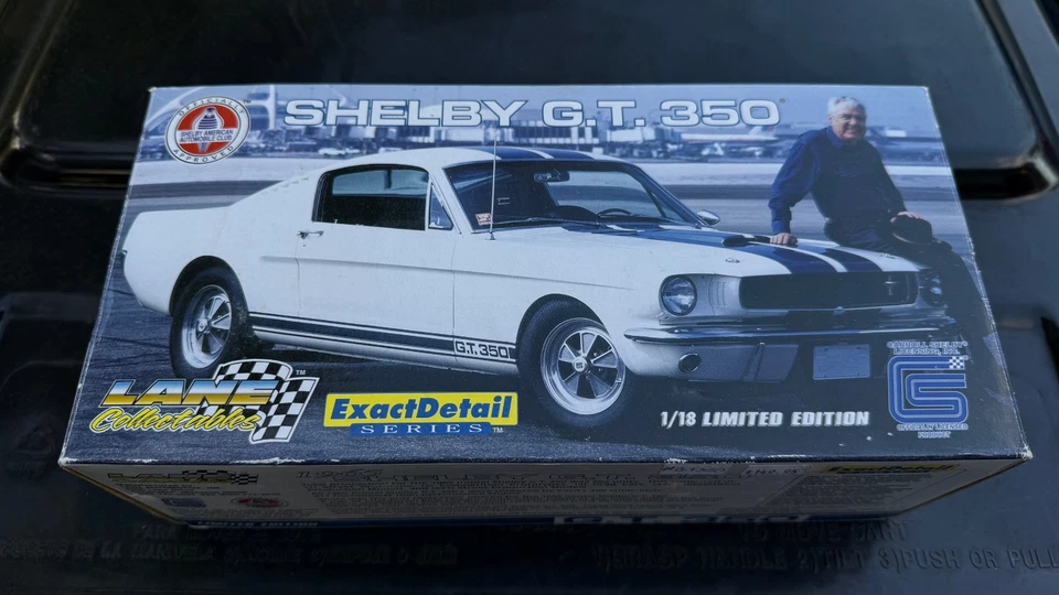 1:18 Lane ExactDetail 1965 Shelby Ford Mustang GT 350 Diecast Model Car - Image 2 of 4
