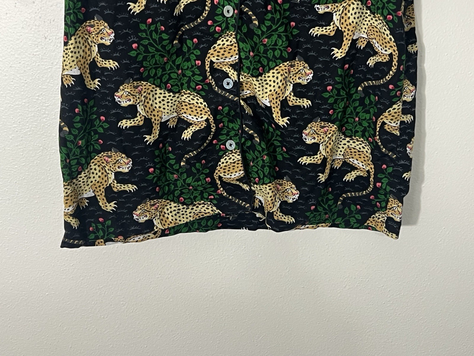 Printfresh Bagheera Leopard Print Short Sleeve Or… - image 3