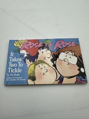 Rose Is Rose It Takes Two to Tickle by Pat Brady 1988 4word By Charles M Schultz