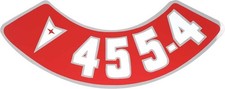1970 - 1976 Pontiac Firebird Bonneville Grand Prix Gto 455 4v Air Cleaner Decal
