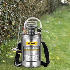 Durable 1.5 Gallon Stainless Steel Sprayer with 16" Wand for Effortless Cleaning