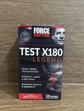 Force Factor Test X180 Legend - 120 Capsules - Testosterone Booster For Men