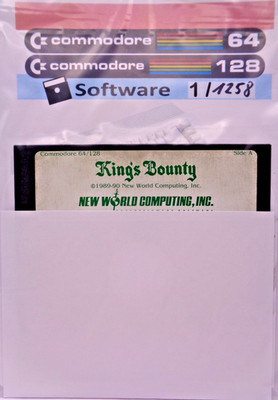 COMMODORE 64/128 -- KING´S BOUNTY (NEW WORLD COMPUTING - DISK)