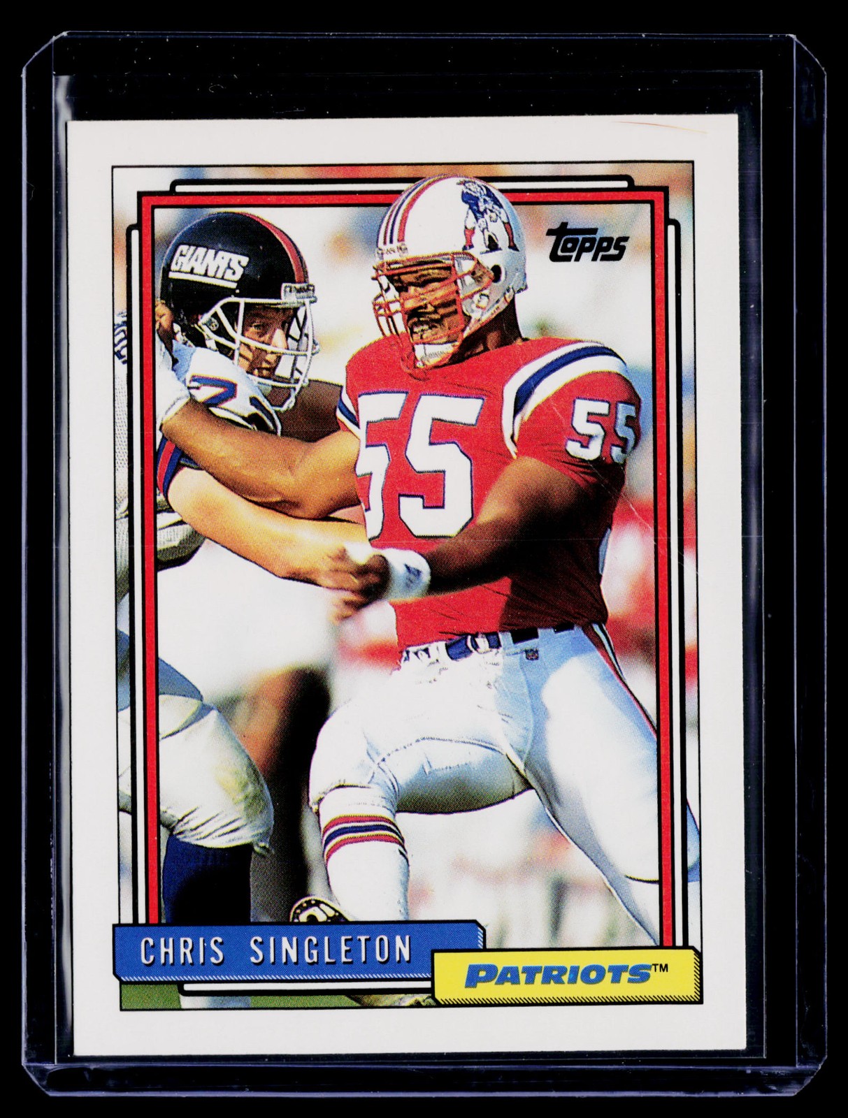 1992 Topps #37b Chris Singleton
