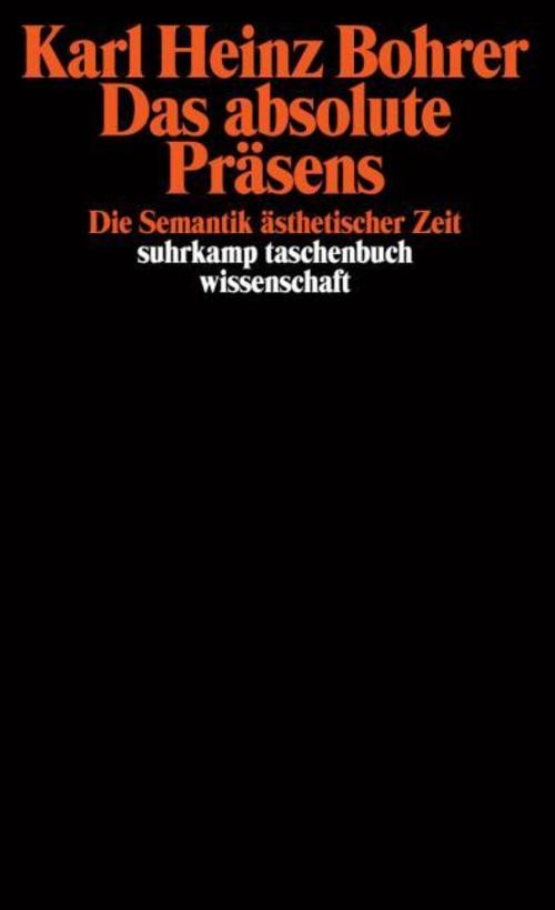 Das absolute Präsens Karl Heinz Bohrer