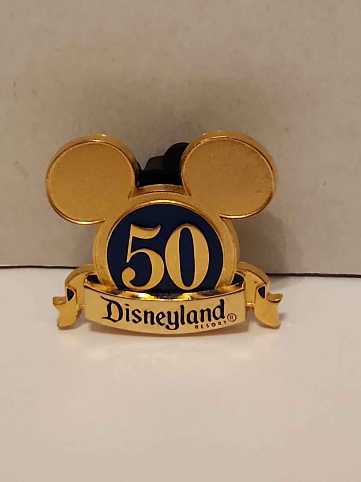 DLR Cast Exclusive - 50th Anniversary Mickey Ears Disney Pin 36157