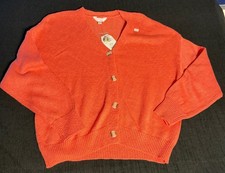 Women's V-Neck Button-Up Cardigan Sweater