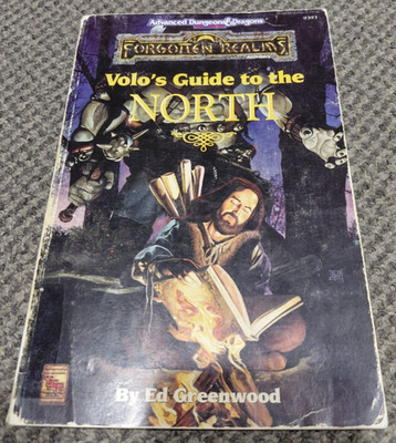 Volo's Guide To The North - Forgotten Realms Dungeons & Dragons AD&D TSR 9393