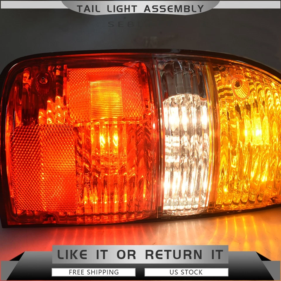 Juego de luces traseras laterales izquierda+derecha para camioneta Toyota Tacoma 2001-2004 Foto 2 de 4