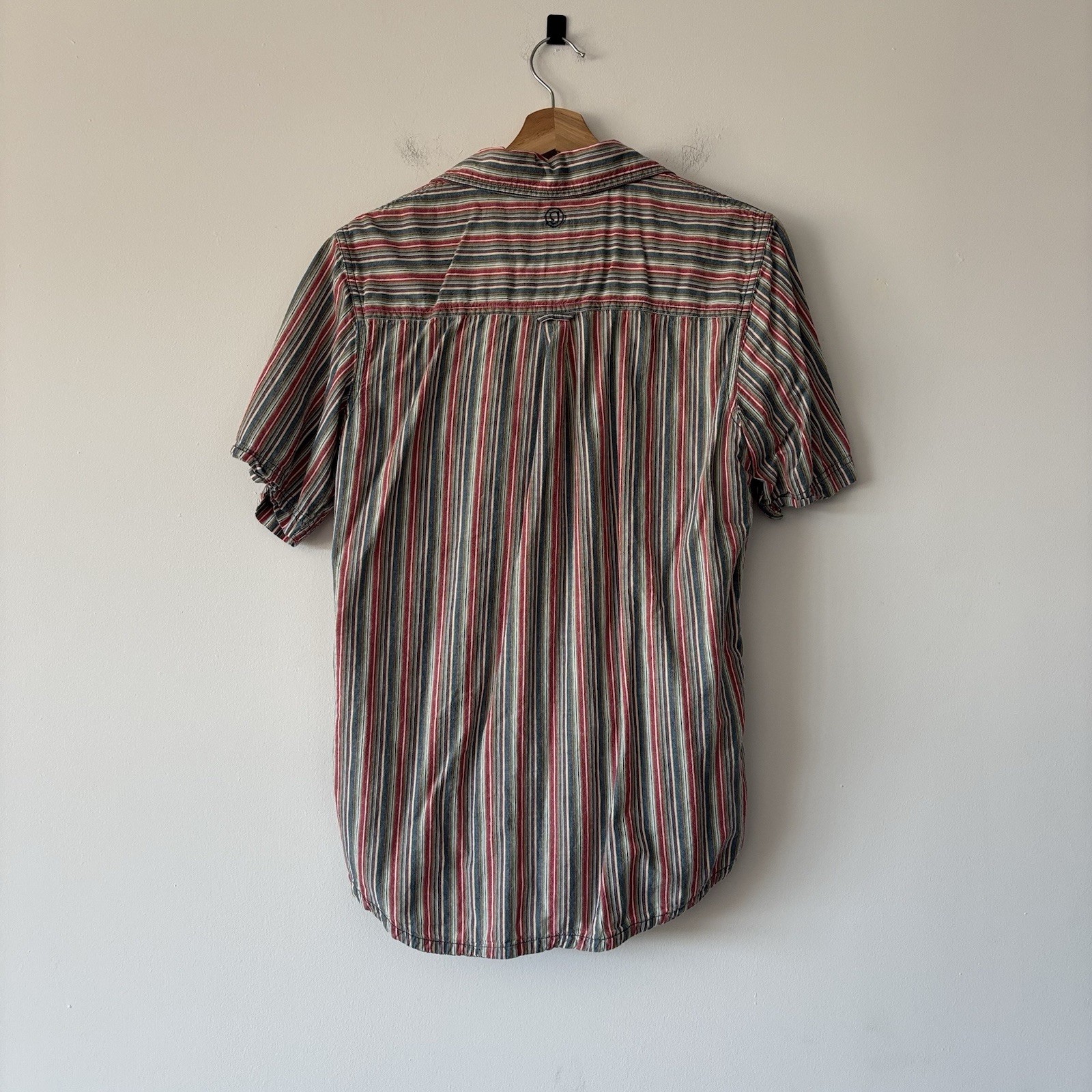 Gramicci Shirt Mens Small Cotton Striped Casual Outdoors Nature Gorp Travel image 7