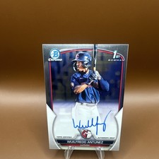 2023 Topps Bowman Chrome - Prospect Autos Wuilfredo Antunez #CPA-WAN (AU, RC)