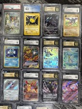 Mystery Pok mon Graded Slab CGC PSA, JPN And English, Vintage And Modern Cards
