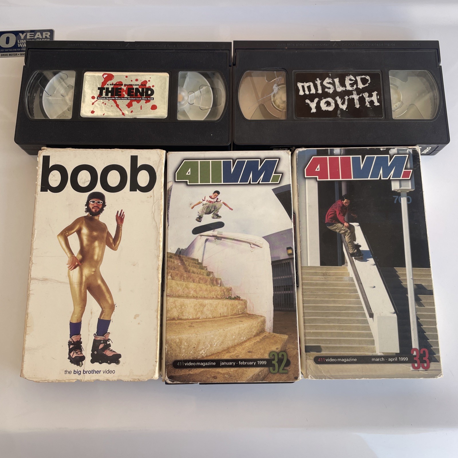 Birdhouse The End Misled Youth VHS Big Brother Boob Skateboa