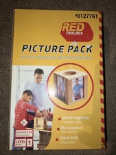 Red Toolbox - Picture Pack - Carpentry Kit - Wood - 8 -Level 1 -Photo Cube