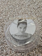 David's Bridal Tiara With Rhinestones Silver Metal