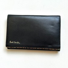 Paul Smith Authentic Leather business card holder stripe point 2