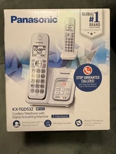 Panasonic KX-TGD532 Cordless Telephone with Digital Answering Machine